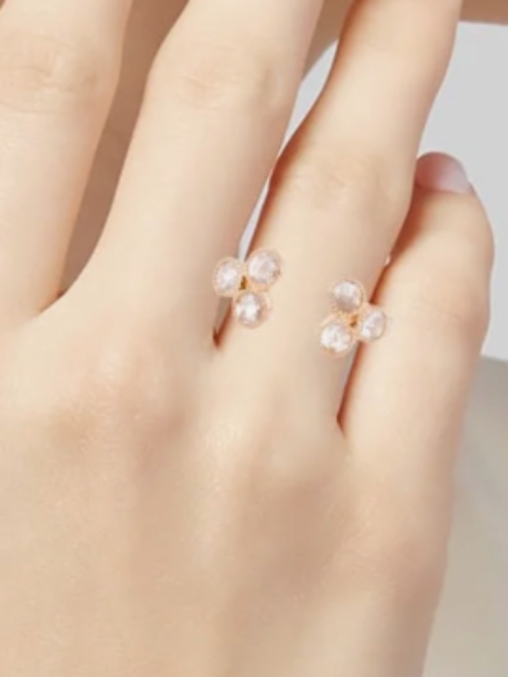 18k Rose Gold Sethi Couture Grace Ring